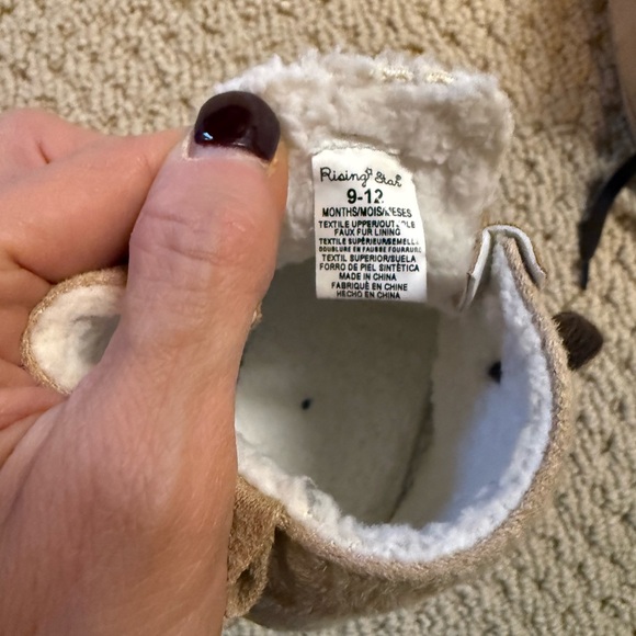 NWOT Rising Star Fleece Booties Size 9-12 Months - Picture 5 of 5